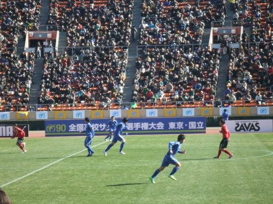 準決勝 市立船橋 vs 大分 第90回全国高校サッカー選手権大会@国立競技場 準決勝 市立船橋 vs 大分 第90回全国高校サッカー選手権大会@国立競技場