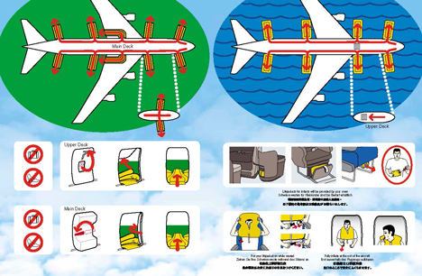 ニュージーランド航空 安全のしおり